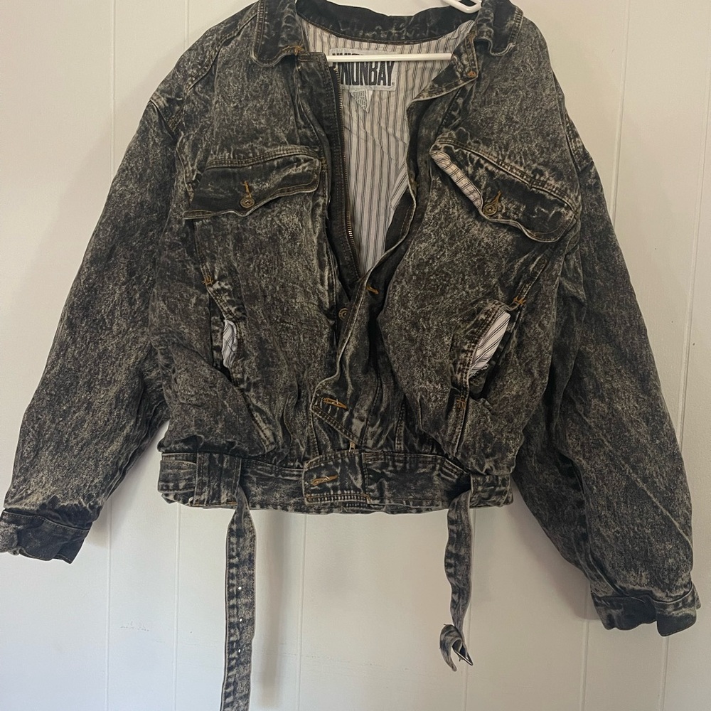 UNIONBAY Charcoal Denim Jacket